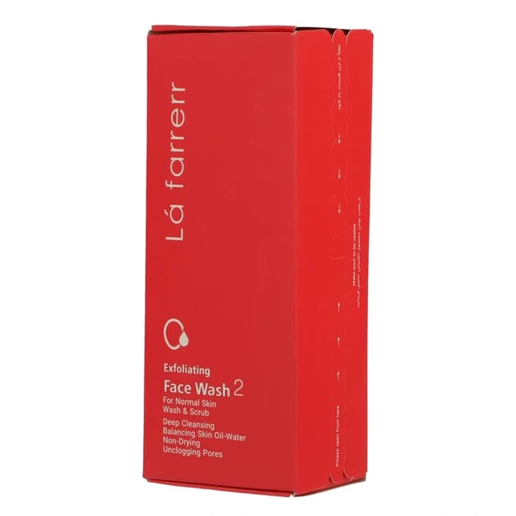 ژل شوینده صورت L’a farrerr مدل Exfoliating 2 حجم 150 میلی لیتر — تصویر ۴