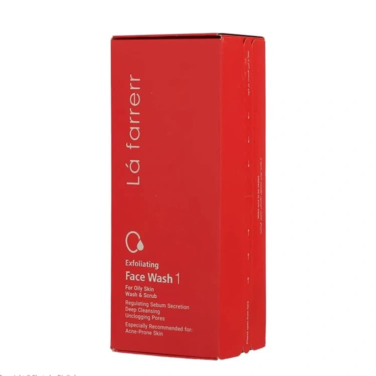 ژل شوینده صورت L’a farrerr مدل Exfoliating 1 حجم 150 میلی لیتر — تصویر ۳