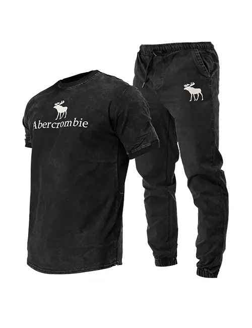 ست تیشرت و شلوار اسپرت Abercrombie & Fitch مدل 38009