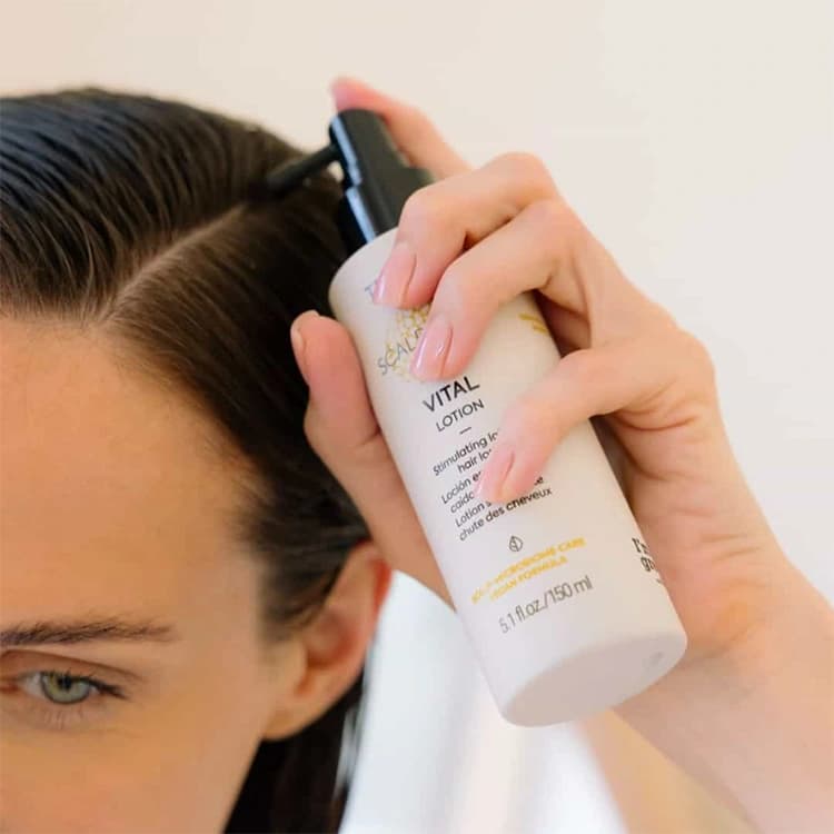 لوسیون مو Lakme مدل Teknia Scalp care Vital حجم 150 میلی لیتر — تصویر ۸