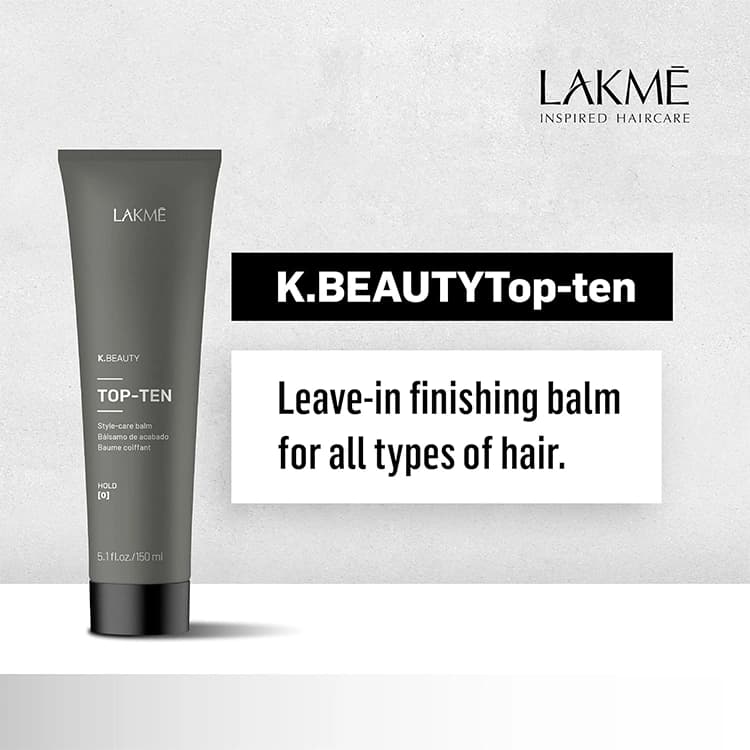 بالم مو Lakme مدل K.Beauty TOP-TEN حجم 150 میلی لیتر — تصویر ۳