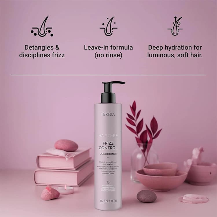 نرم کننده مو Lakme مدل Teknia Frizz Control حجم 300 میلی لیتر — تصویر ۳