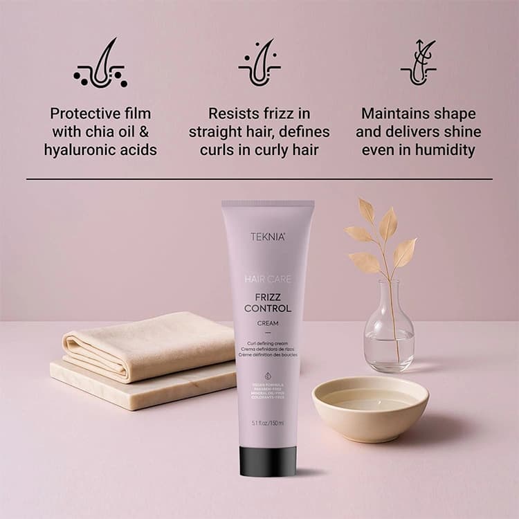 کرم مو Lakme مدل Teknia Frizz Control حجم 150 میلی لیتر — تصویر ۵