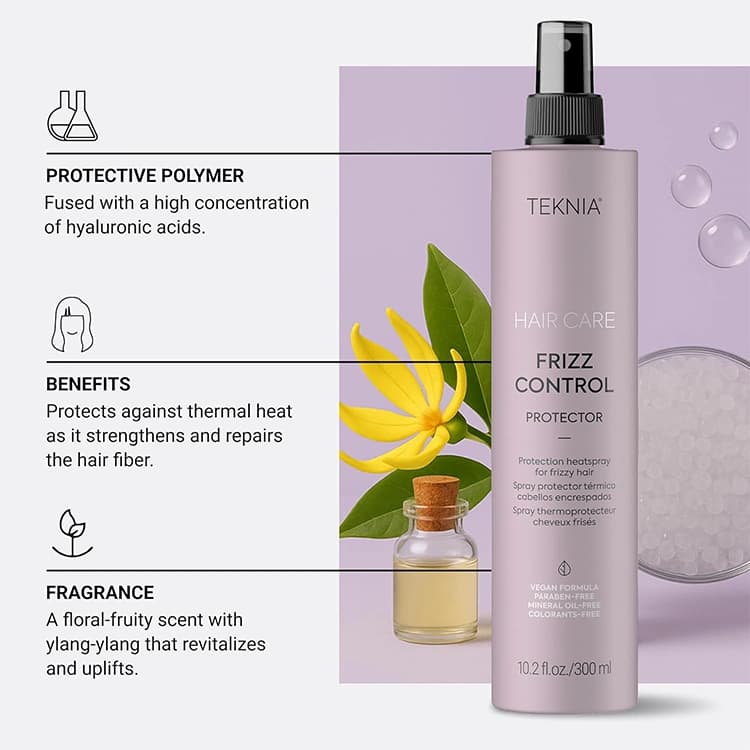 اسپری مو Lakme مدل Teknia Frizz Control حجم 300 میلی لیتر — تصویر ۷