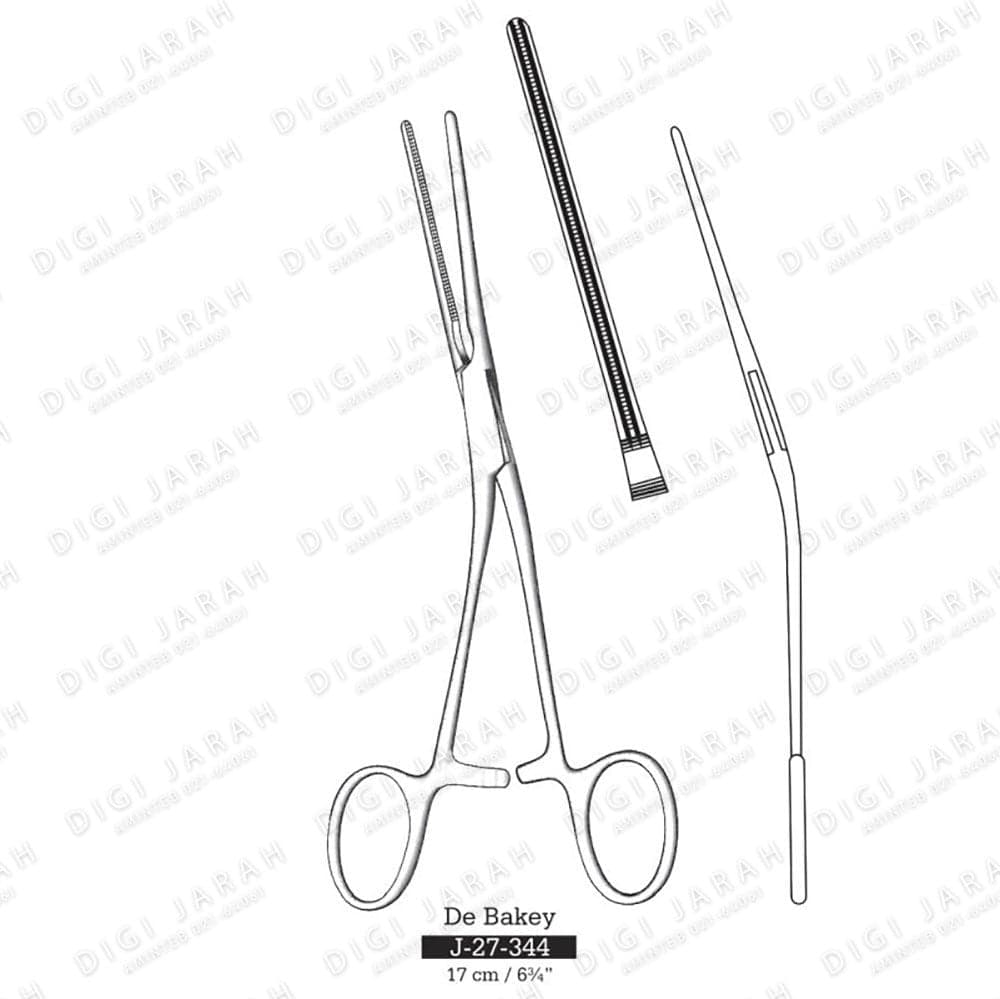 دوبیگی آتروما کمر خم J-27-344 surgicon 17cm
