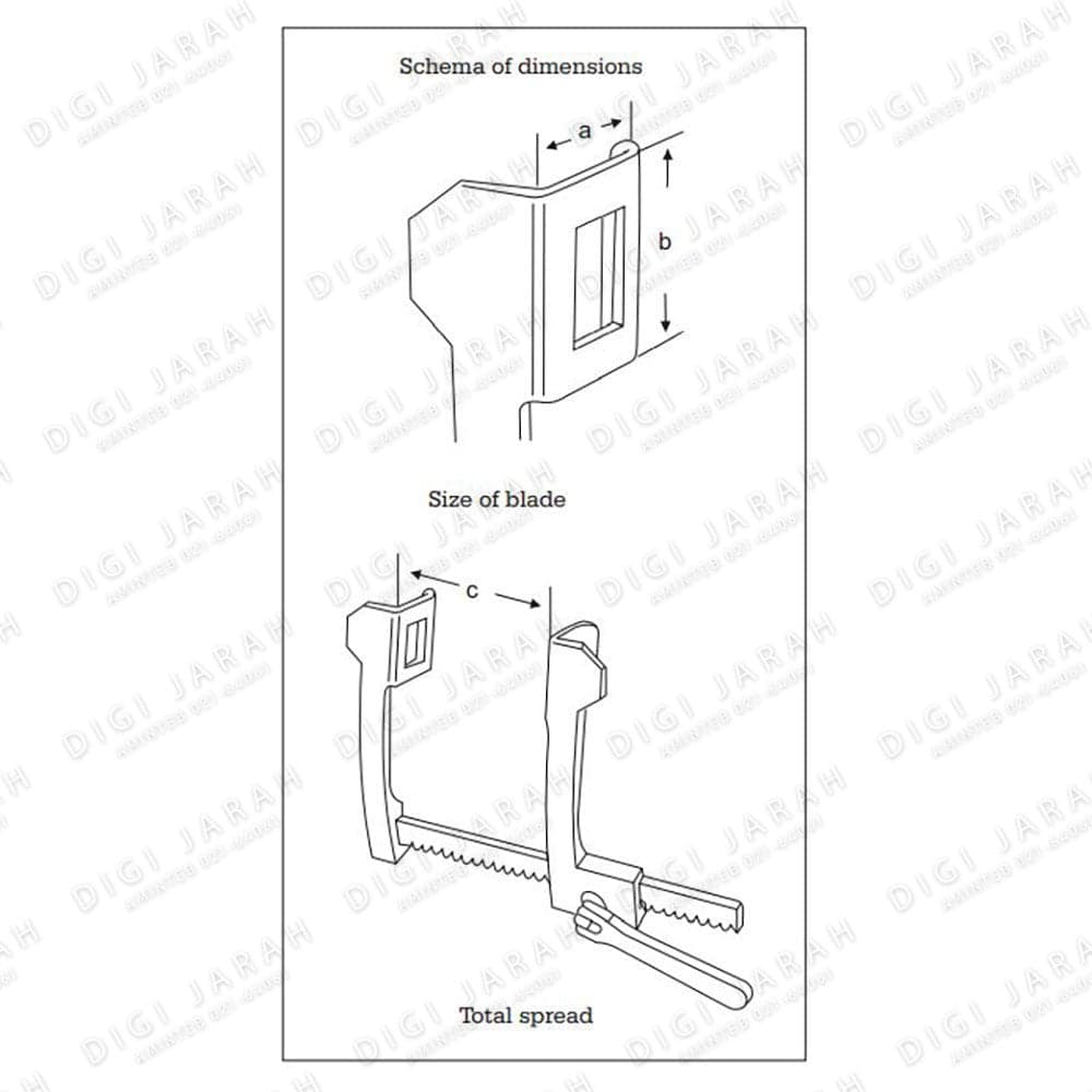 اکارتور توراکس فینوچیتو J-28-380 surgicon31*31*100 mm — تصویر ۲