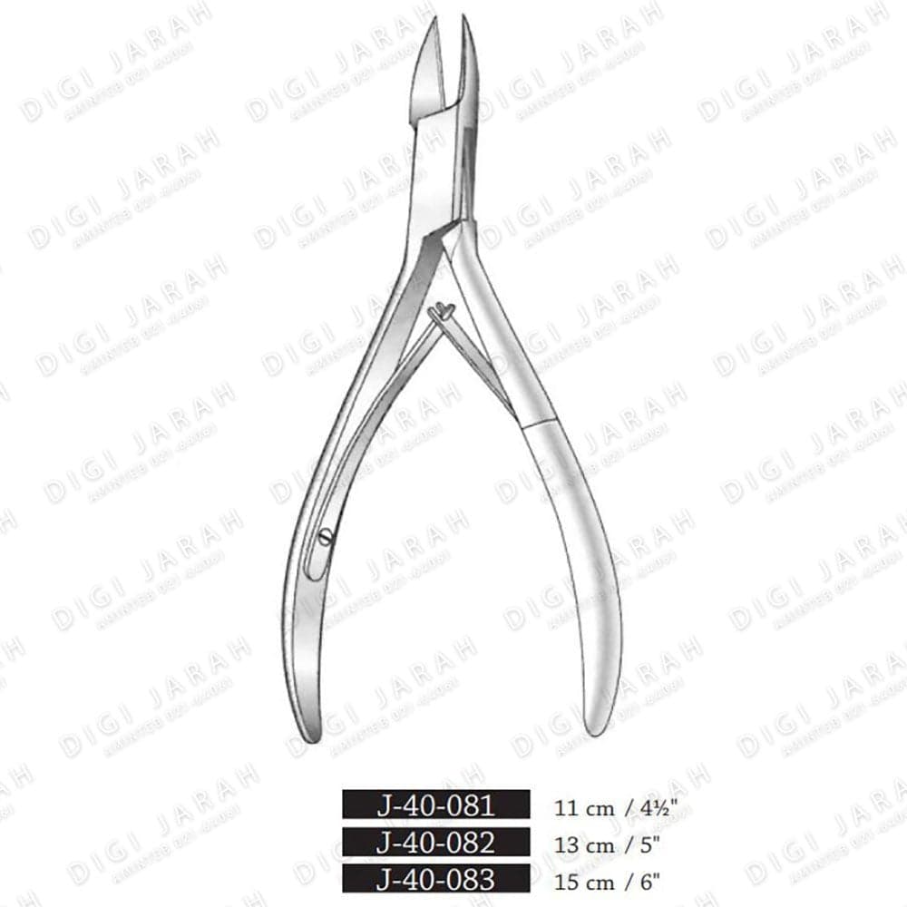 گوشه گیر ناخن فنردار J-40-081 surgicon