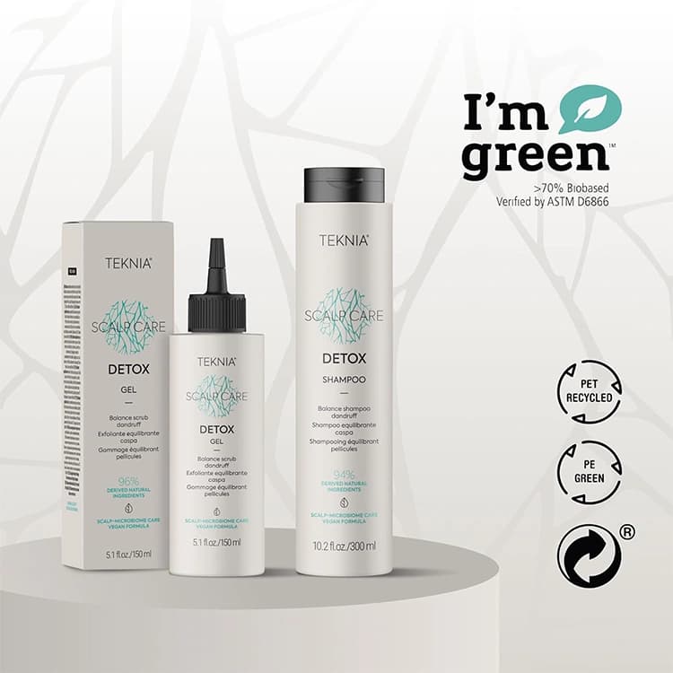 شامپو Lakme مدل Teknia Scalp Care Detox حجم 300 میلی لیتر — تصویر ۷