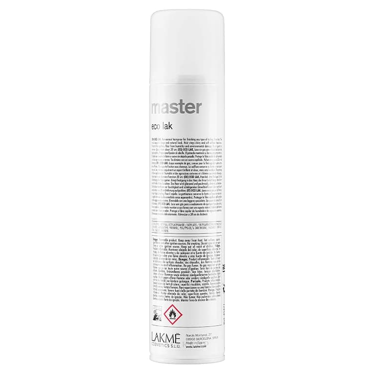 اسپری مو Lakme مدل Master Eco Lak No Gas حجم 300 میلی لیتر — تصویر ۲