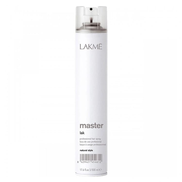 اسپری مو Lakme مدل Master Lak Natural Style حجم 500 میلی لیتر