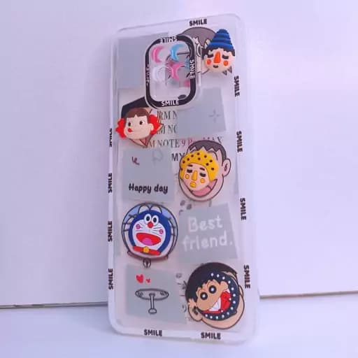 گارد گوشی Note 9s و Note 9 pro و Note 9pro max عروسکی فانتزی برجسته کاور گوشی شیائومی note 9s