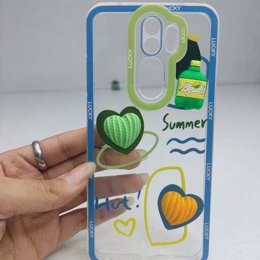 گارد گوشی Note 8 pro عروسکی فانتزی سه بعدی کاور قلب گوشی شیائومی note 8pro