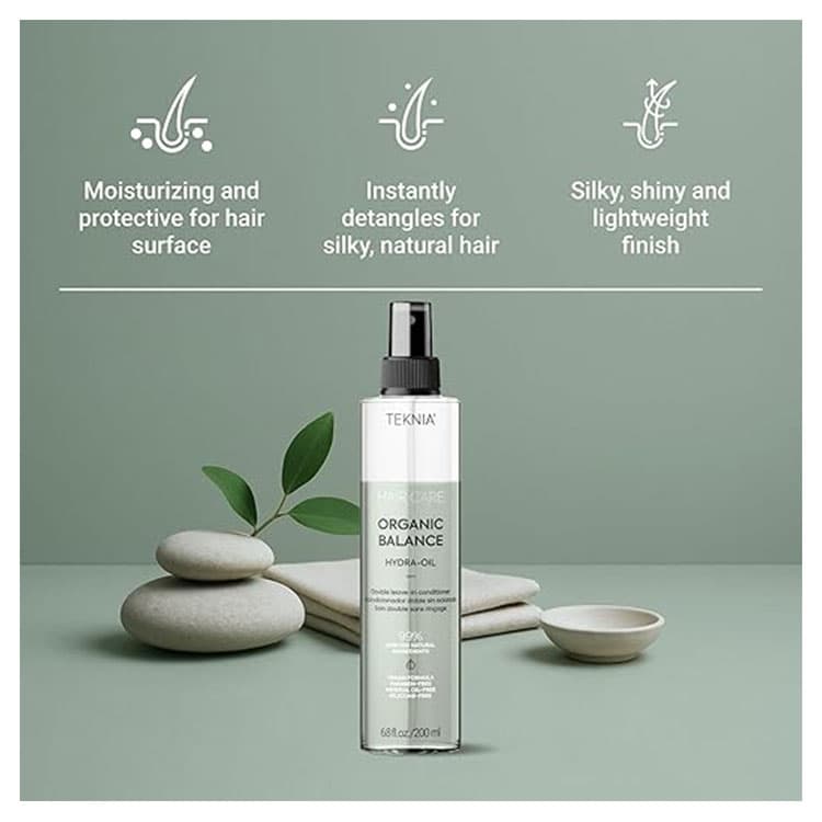 سرم مو Lakme مدل Teknia Organic Balance حجم 200 میلی لیتر — تصویر ۳