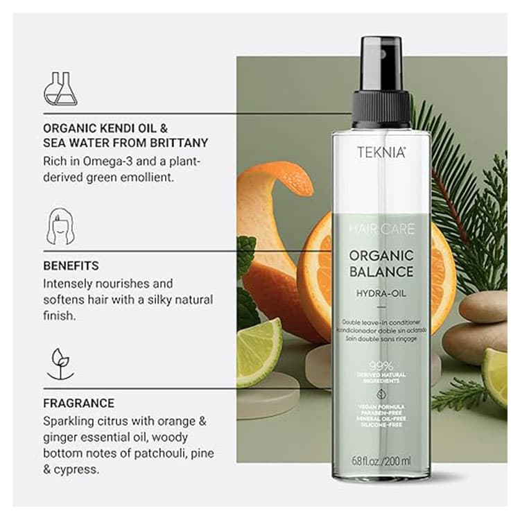 سرم مو Lakme مدل Teknia Organic Balance حجم 200 میلی لیتر — تصویر ۵