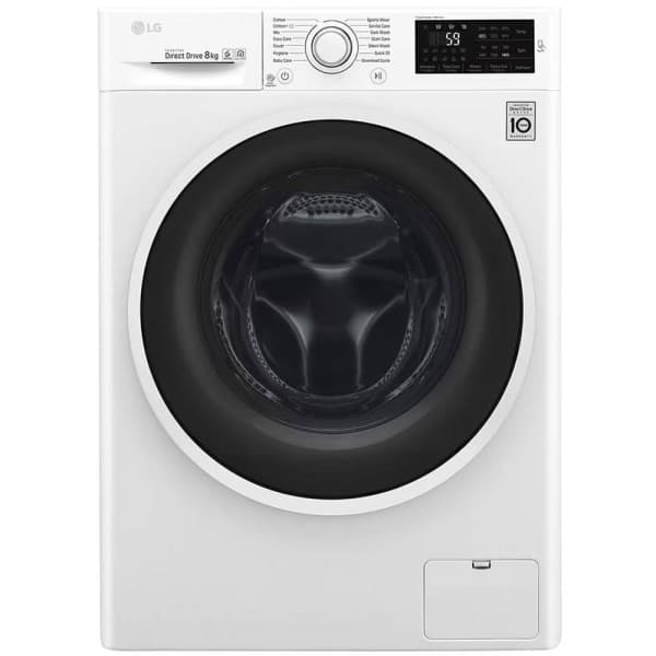 ماشین لباسشویی 8 کیلویی ال جی (LG) F4J6TNP0W
