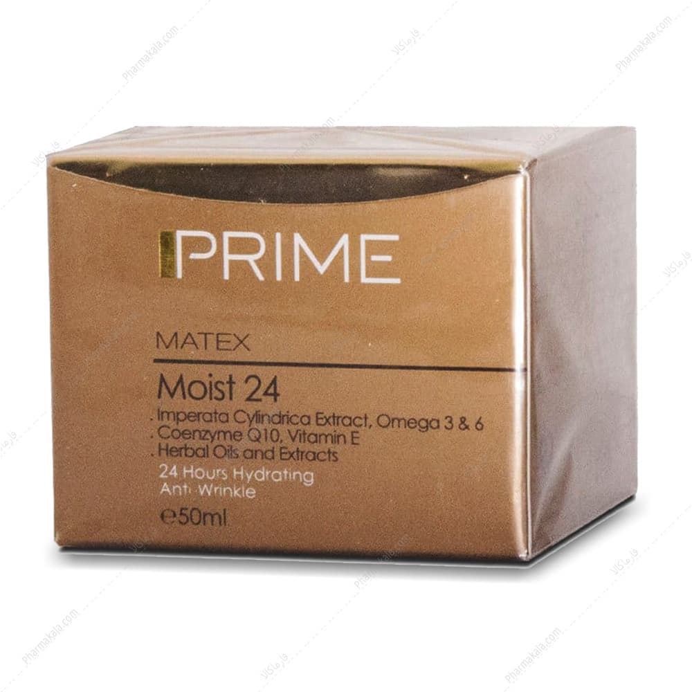 کرم مرطوب کننده 24 ساعته Moist 24 پرایم 50ml
