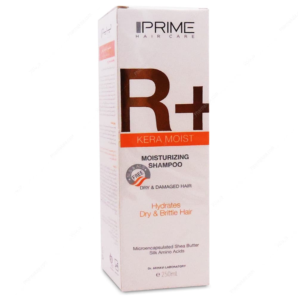 شامپو رطوبت رسان موهای خشک +R پرایم 250ml
