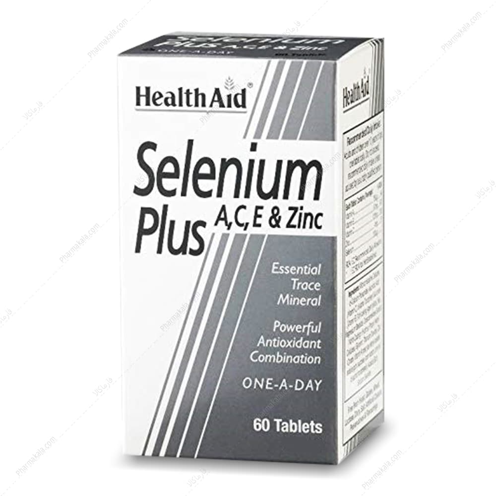 قرص سلنیوم پلاس Selenium Plus هلث اید 60 عددی