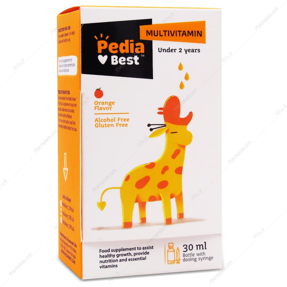 قطره مولتی ویتامین پدیابست 30ml