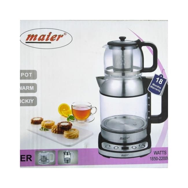 چای ساز مایر 2.5 لیتر مدل MR-9922 — تصویر ۵
