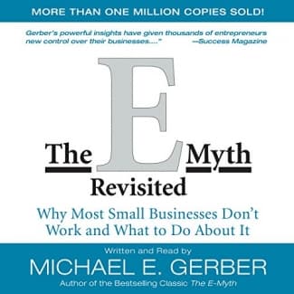 جلد معمولی سیاه و سفید_کتاب The E-Myth Revisited: Why Most Small Businesses Don’t Work and What to Do About It