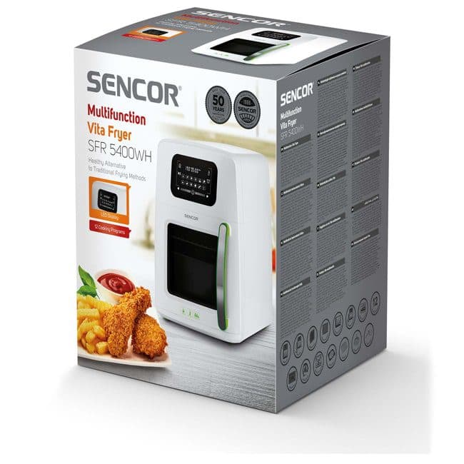 سرخ کن بدون روغن سنکور چند کاره 1800 وات SFR 5400WH VITA — تصویر ۷