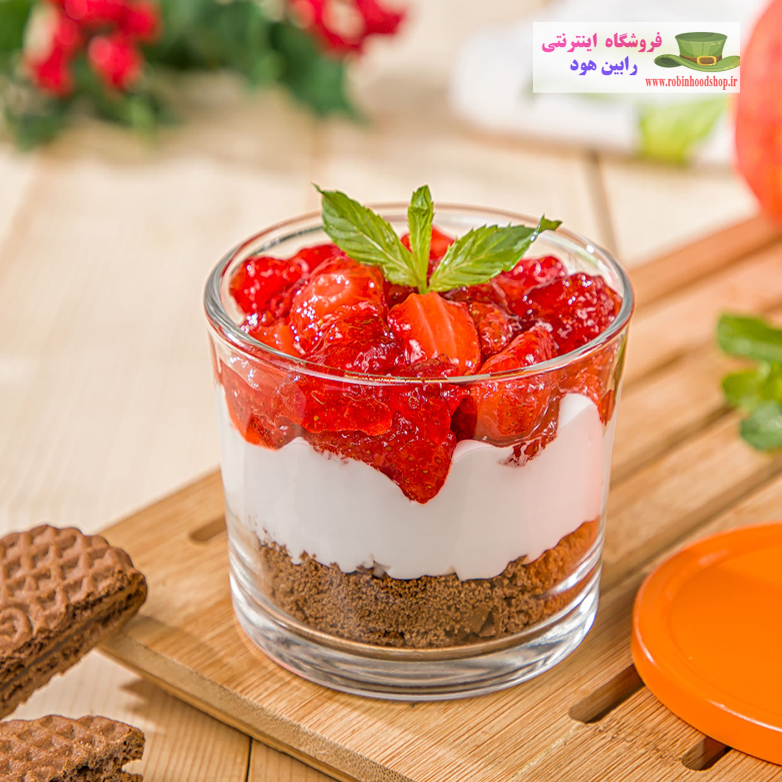پیاله شیشه ای 190 میلی لیتر دربدار — تصویر ۵