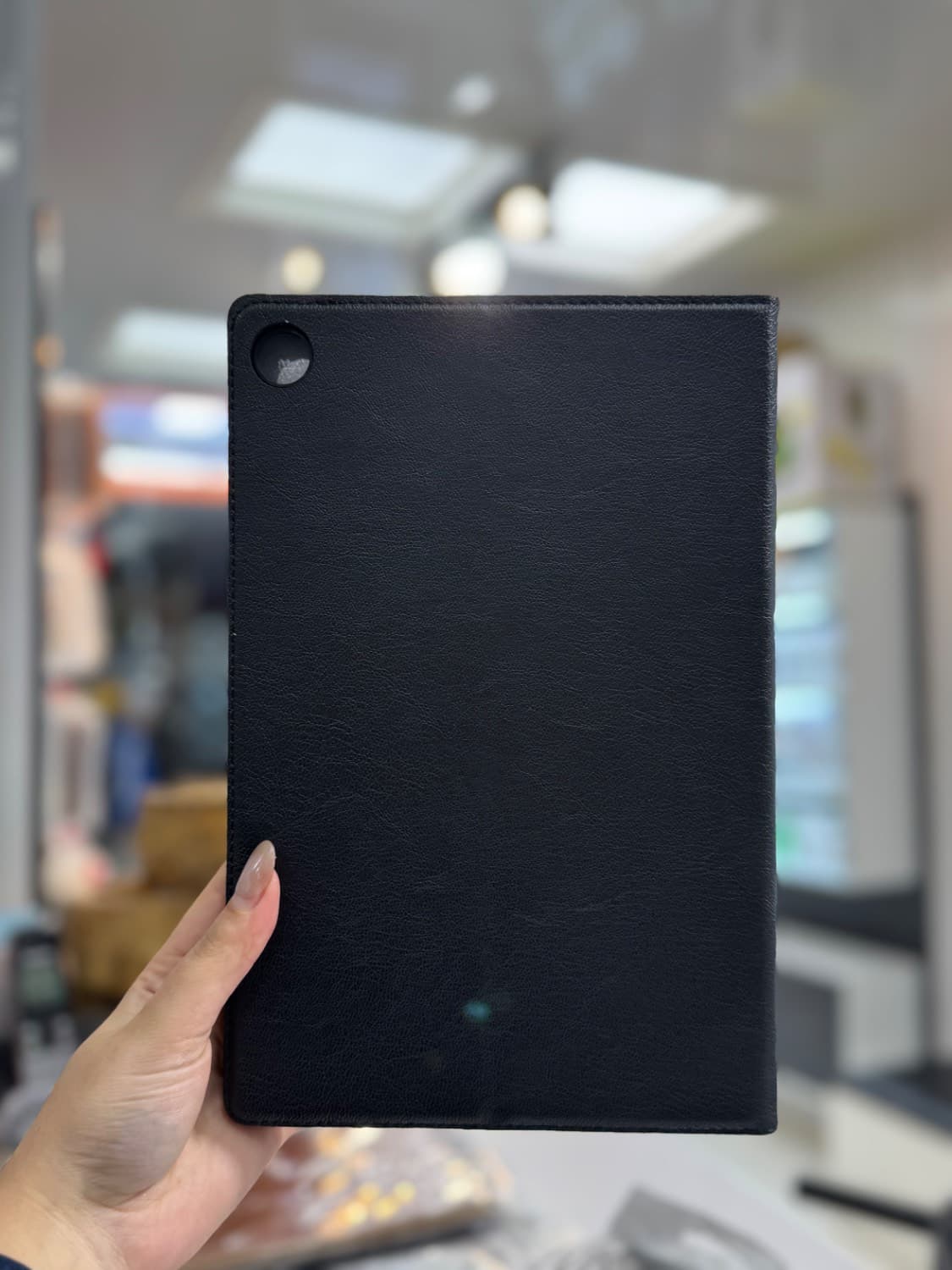 کیف تبلت سامسونگ طرح چرم مدل +Samsung Galaxy Tab X216/A9 مشکی — تصویر ۲
