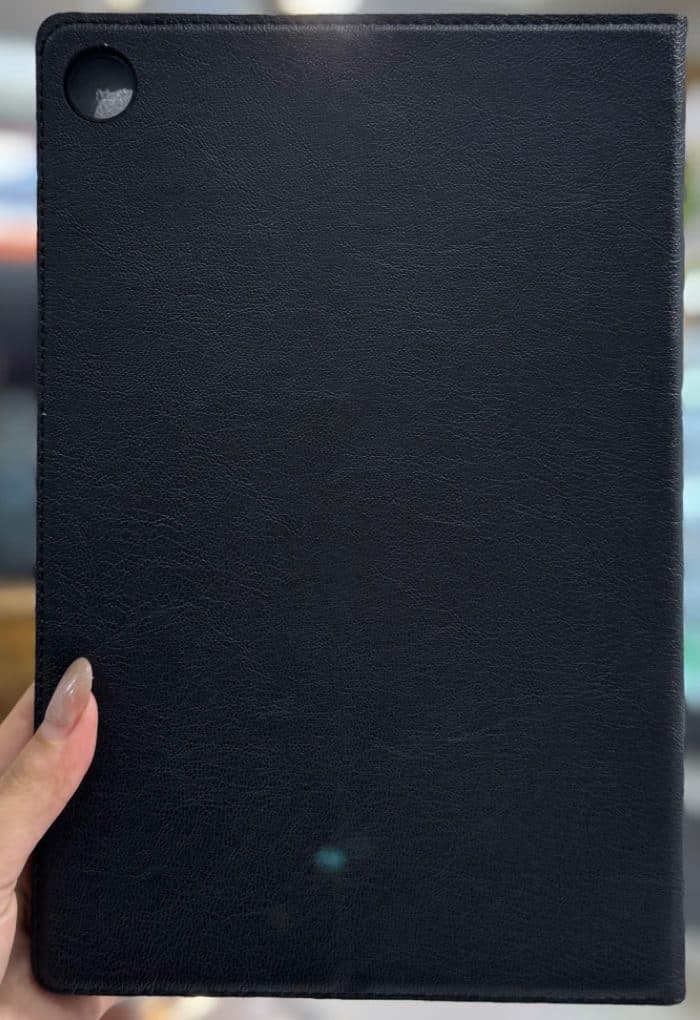 کیف تبلت سامسونگ طرح چرم مدل +Samsung Galaxy Tab X216/A9 مشکی — تصویر ۳
