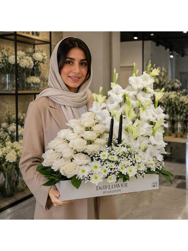 باکس گل لیلیوم 6342