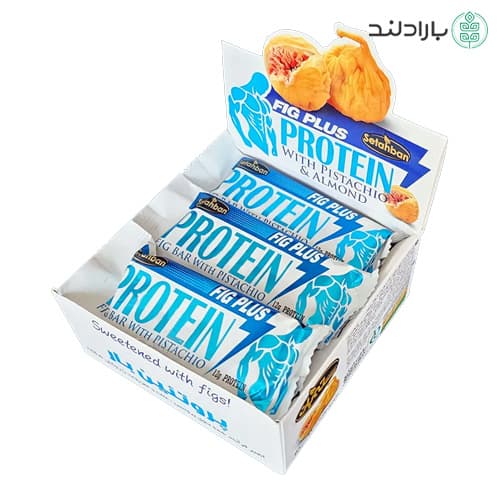 پروتئین بار انجیـری ایزوله سته بان حاوی 12 گرم پروتئین — تصویر ۳
