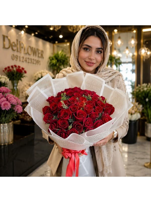 باکس گل یاسی 9949