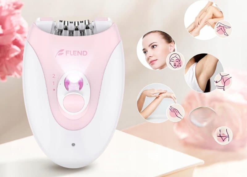 اپیلاتور شارژی زنانه FLEND KD-216 — تصویر ۵