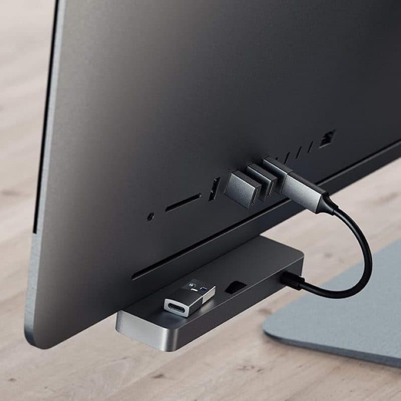 مبدل آداپتور Satechi Type-A به Type-C – USB-A نر به USB-C ماده پک 3 عددی — تصویر ۵