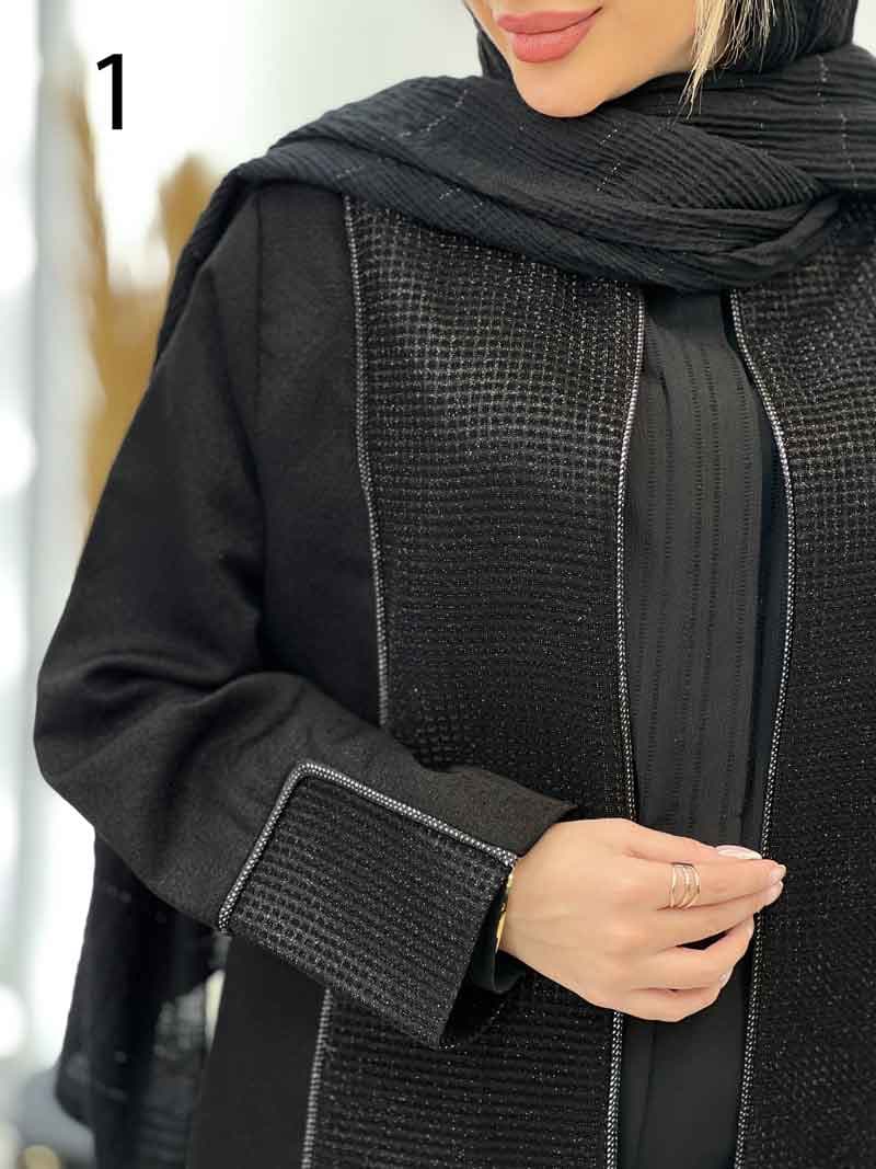 مانتو ترکیبی لمه کد 4312 — تصویر ۵