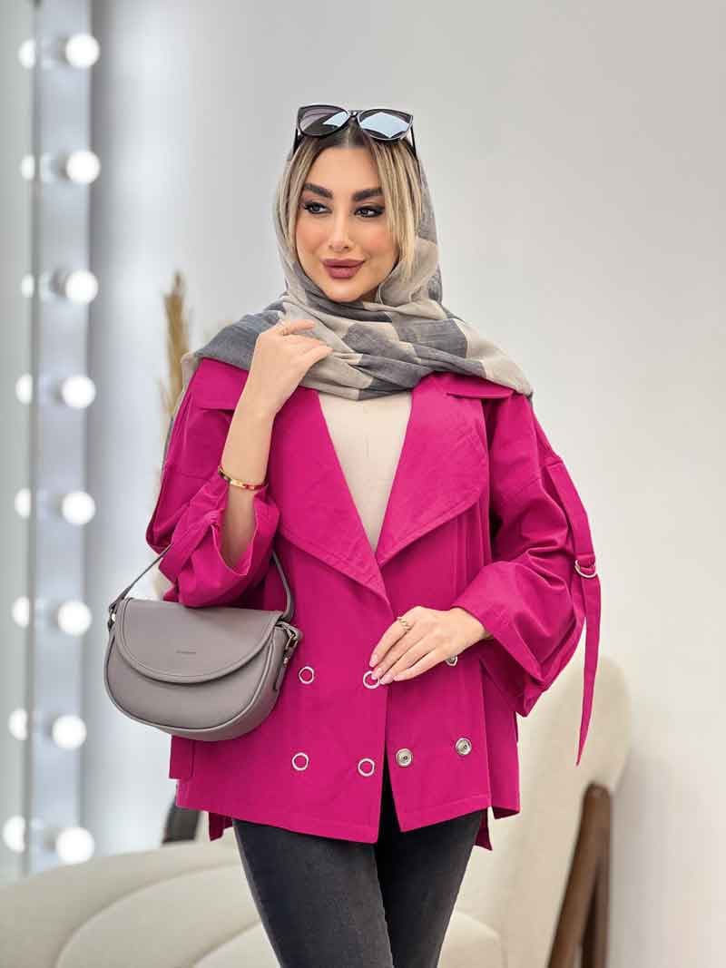 مانتو لینن آستین سگک کد 4360 — تصویر ۲
