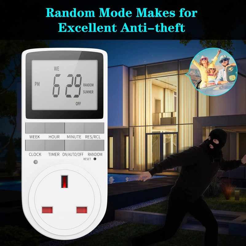 پریز تایمر دیجیتال URBZUE — تصویر ۸