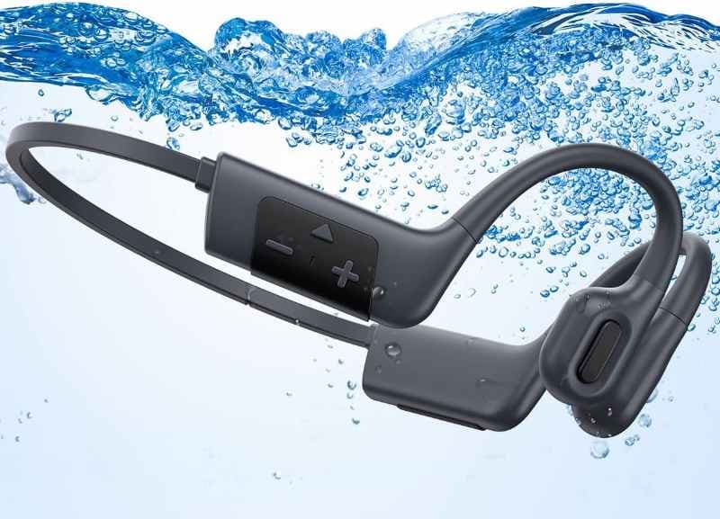 هدفون‌ هدایت استخوانی مدل S800 ضد آب ظرفیت حافظه 32 گیگابایت — تصویر ۶