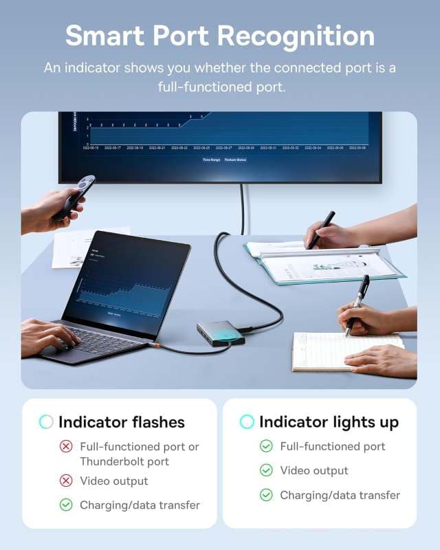 هاب ۱۳ در ۱ USB C بیسوس مدل BS-OH119 — تصویر ۷
