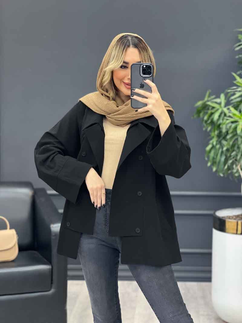 مانتو لینن شش دکمه کد 4293 — تصویر ۶