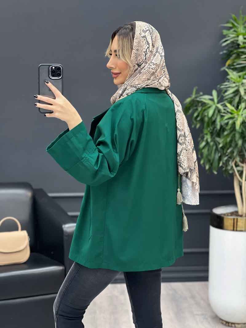 مانتو لینن شش دکمه کد 4293 — تصویر ۸
