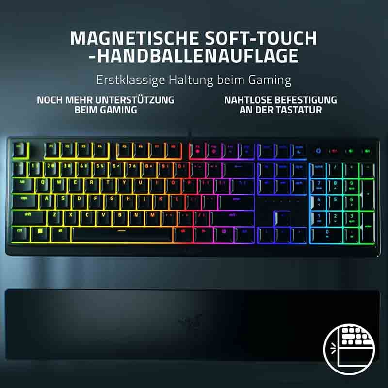 کیبورد سیم دار گیمینگ برند Razer Ornata V3 — تصویر ۶