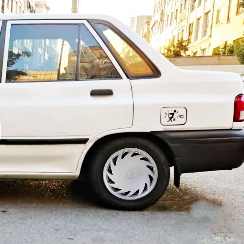 قالپاق طرح تکنو مناسب انواع پراید سایز 13 کد 0175 — تصویر ۲