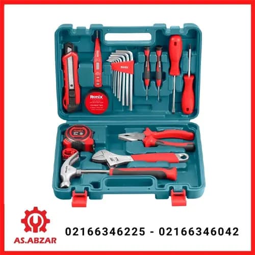 کیت ابزار دستی 12 پارچه رونیکس مدل 0003