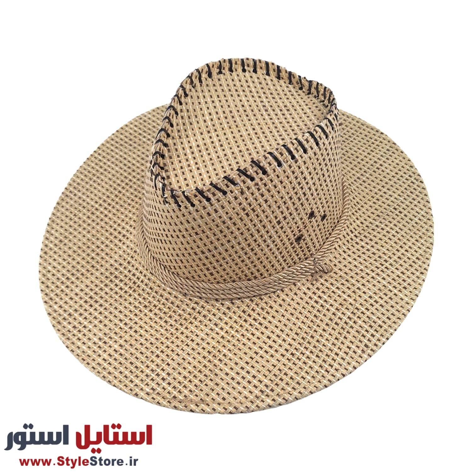 کلاه حصیری مدل ساده کد 1140