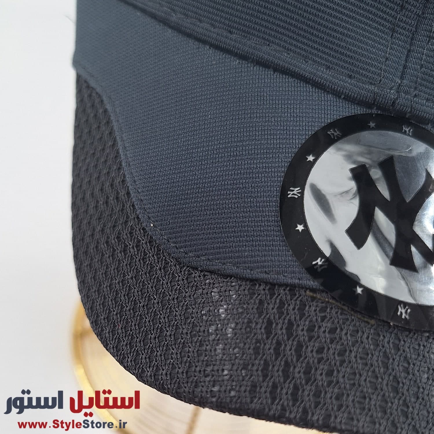 کلاه کپ مدل ان وای لبه توری کد 1339 — تصویر ۴