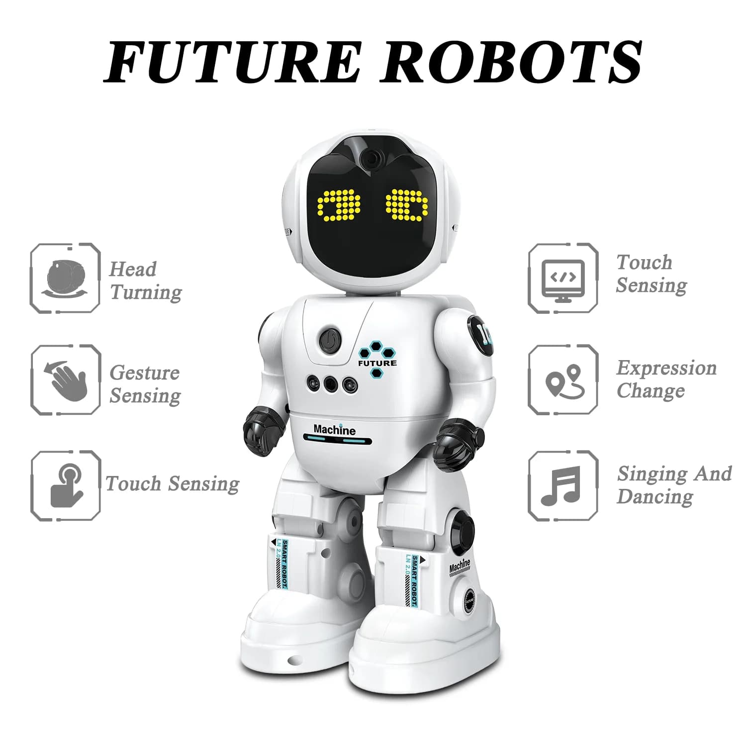 ربات کنترلی هوشمند با اشعه مادون قرمز مدل INTELLIGENT کد K46 — تصویر ۸