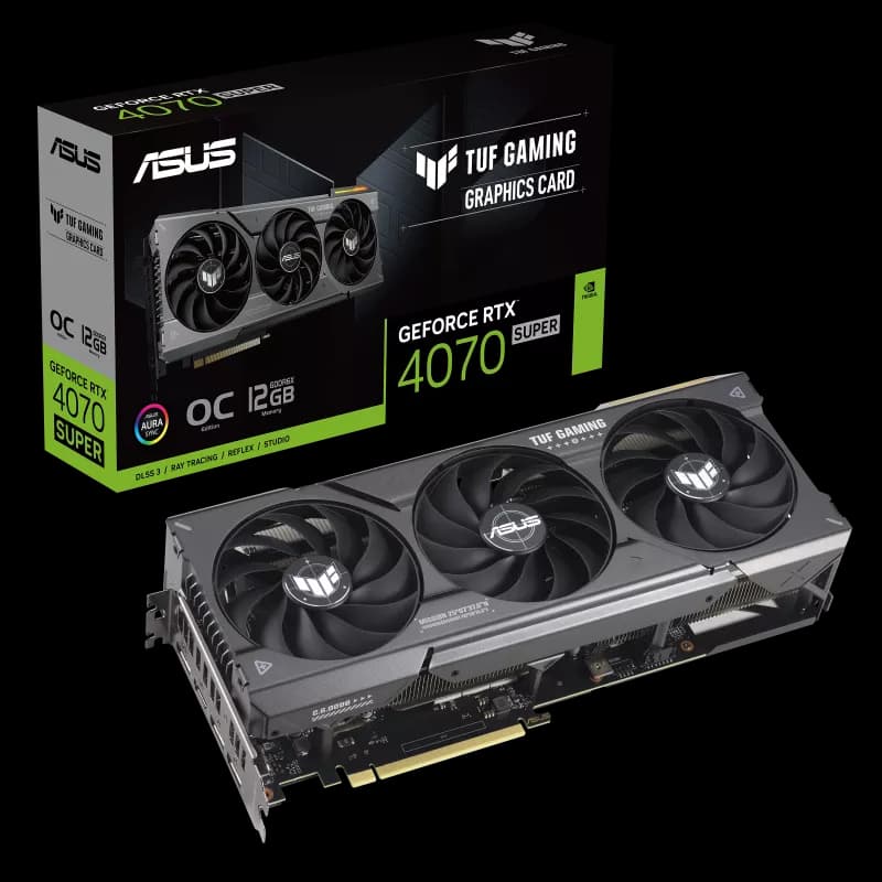 کارت گرافیک مدل ASUS TUF Gaming GeForce RTX 4070 SUPER OC ایسوس