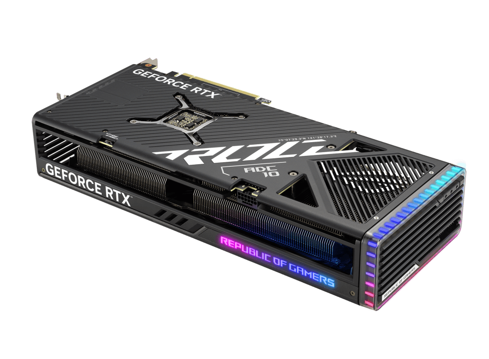 کارت گرافیک مدل Asus ROG Strix GeForce RTX 4070 Ti SUPER OC ایسوس — تصویر ۳