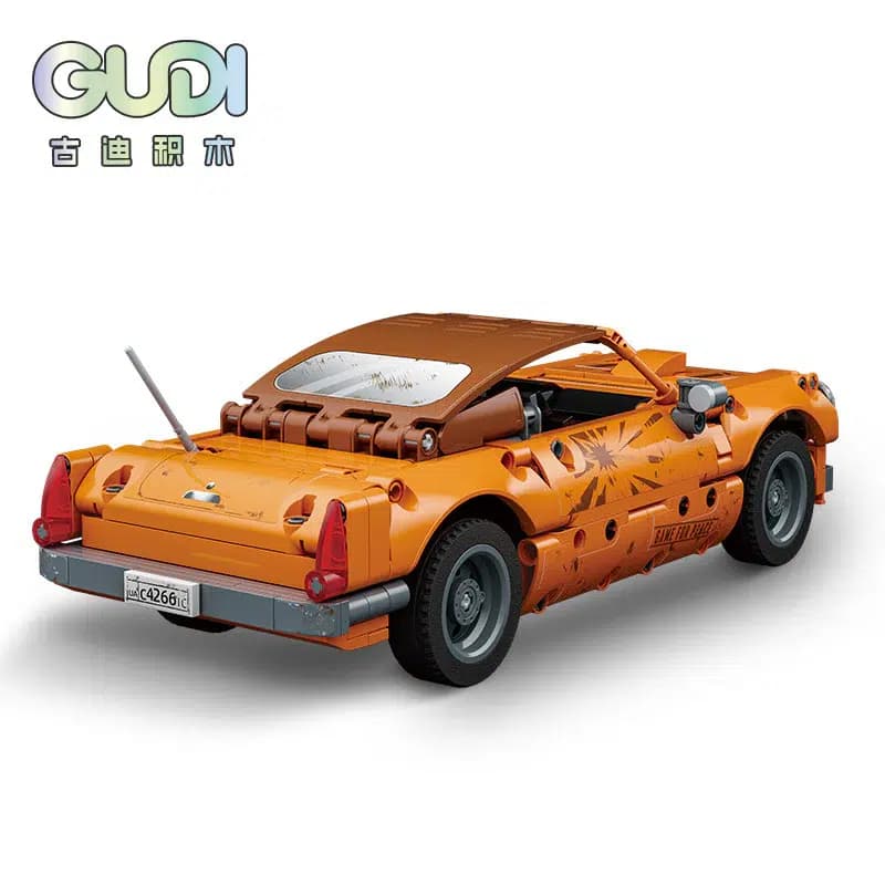 لگو ماشین کلاسیک CoupeR8 برند GUDI کد 20504 — تصویر ۲